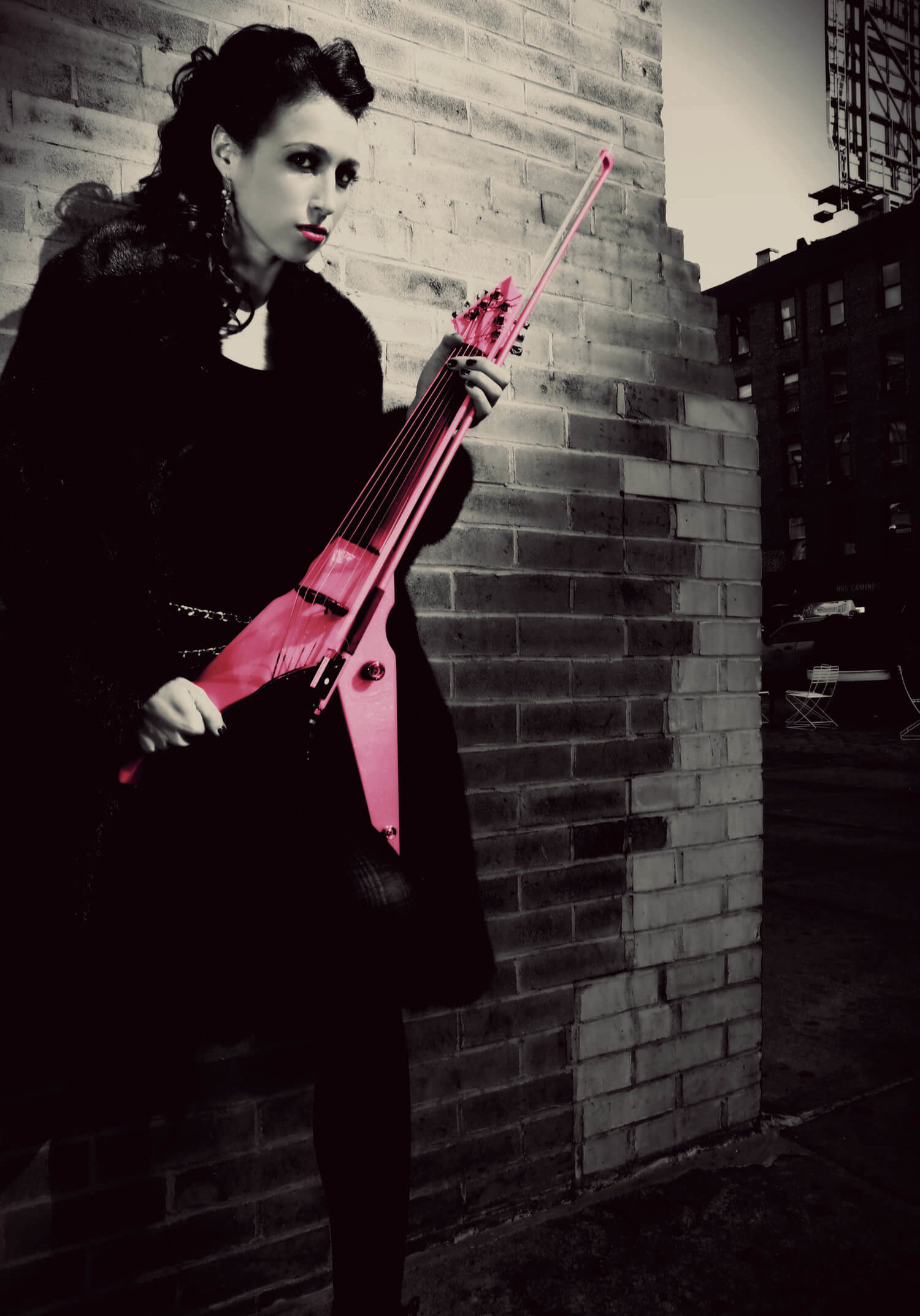 Electronic Violinist, Sarah Charness, from New York performs thrilling live electric violin performances for music clubs, weddings, concerts and more.